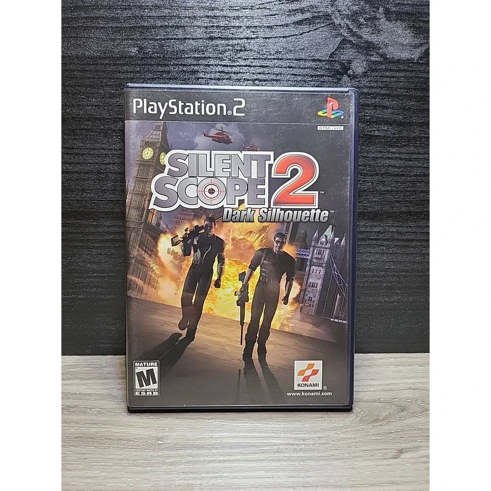 Silent Scope 2: Dark Silhouette (Sony PlayStation 2, 2001)